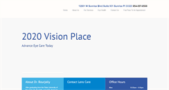 Desktop Screenshot of 2020visionplace.com